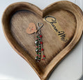 Silver Heart Keychain