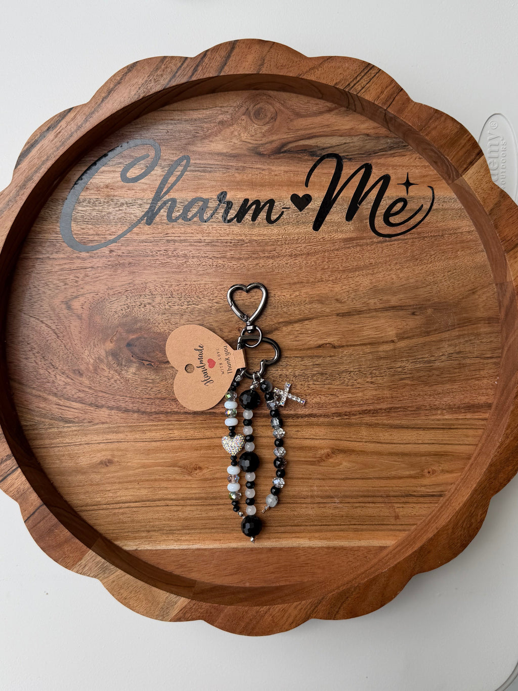 Cross / Heart Keychain