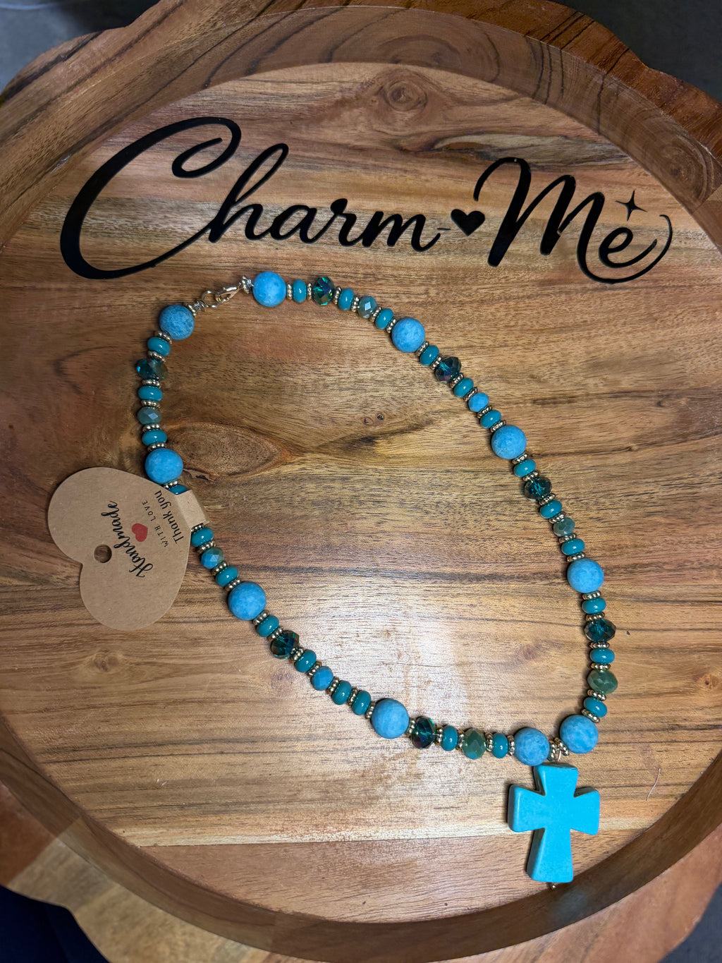 Cross necklace / Car charm