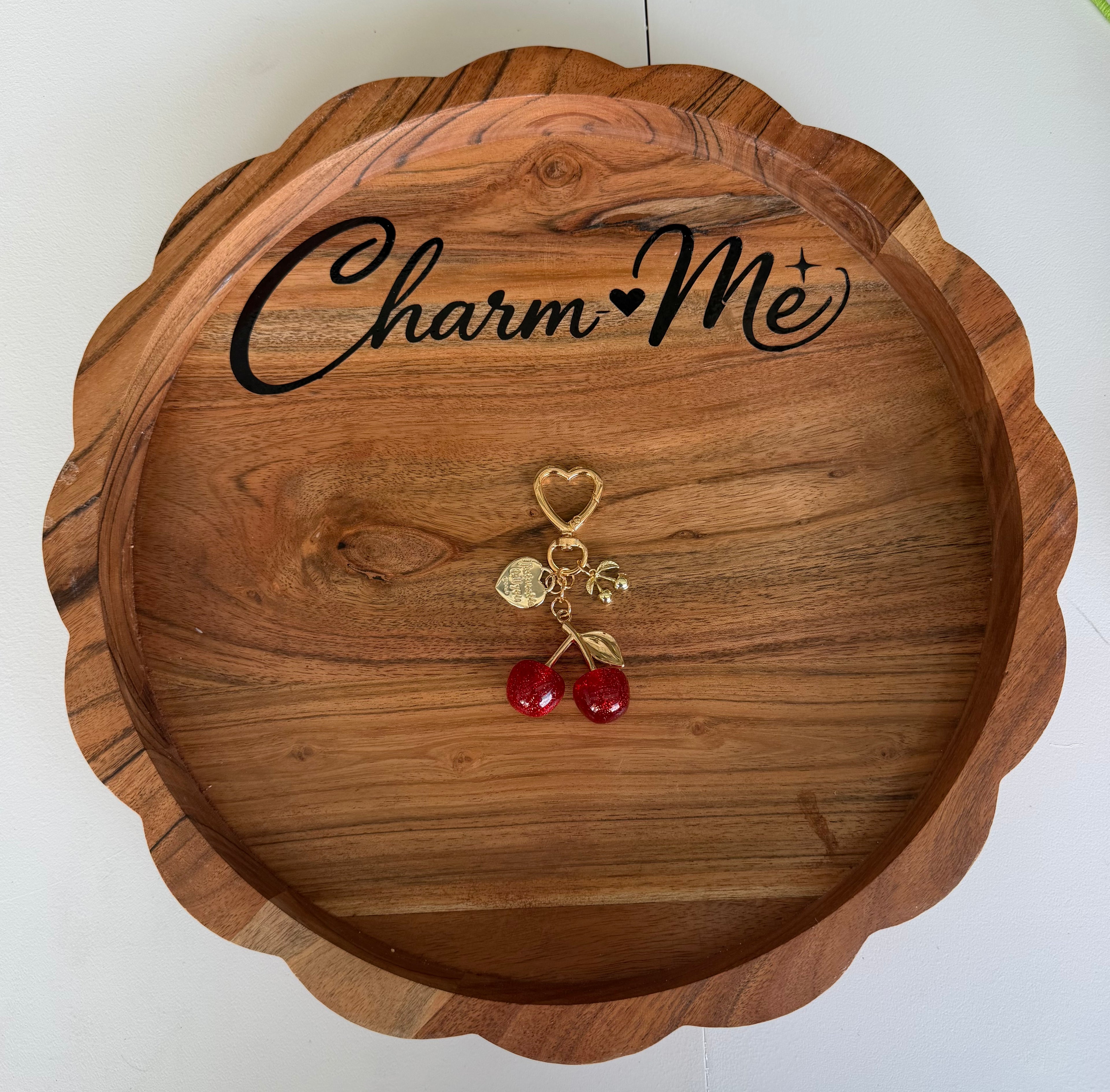 Cherry / Charms Keychain