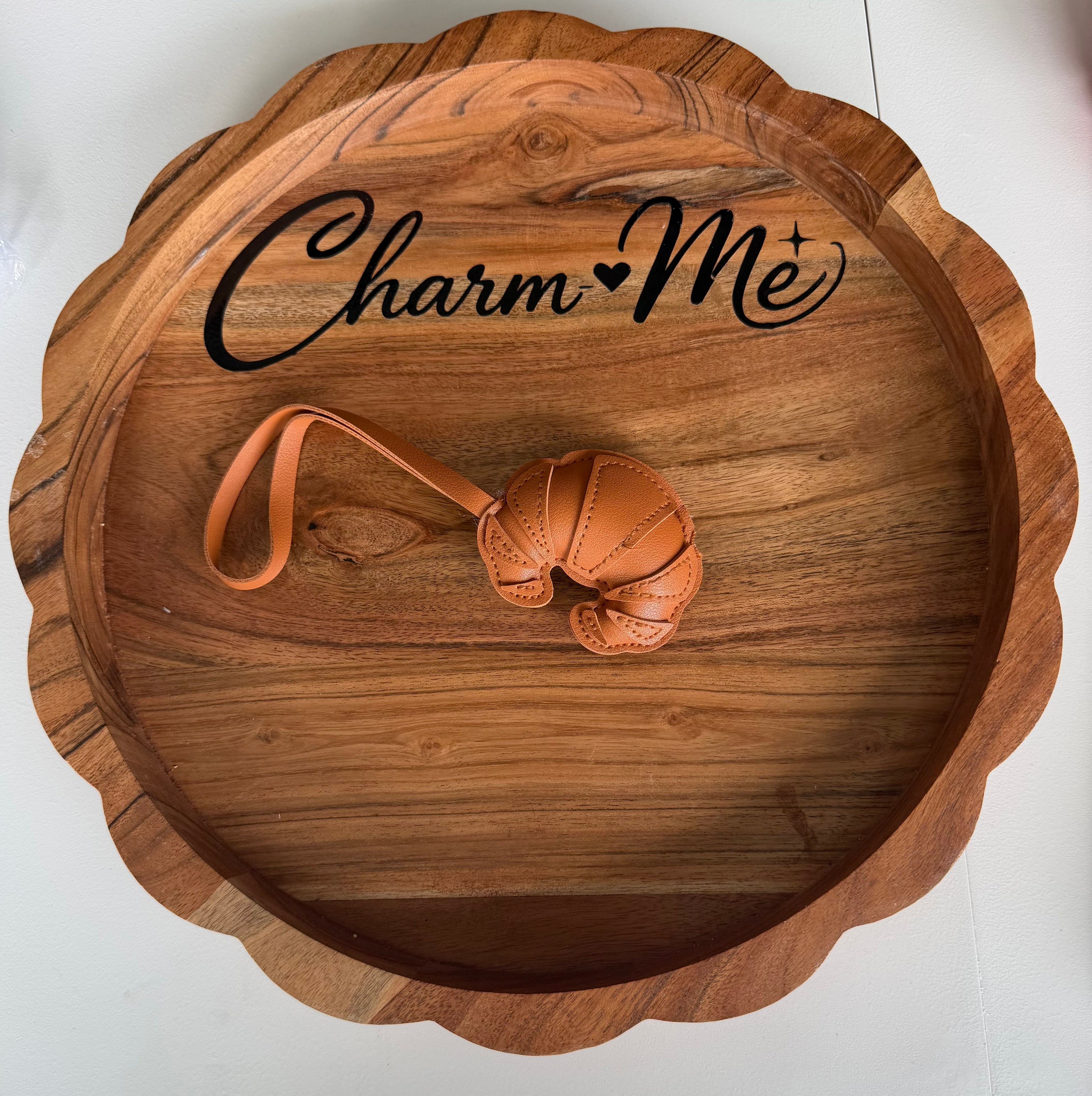 Croissant Bag Charm