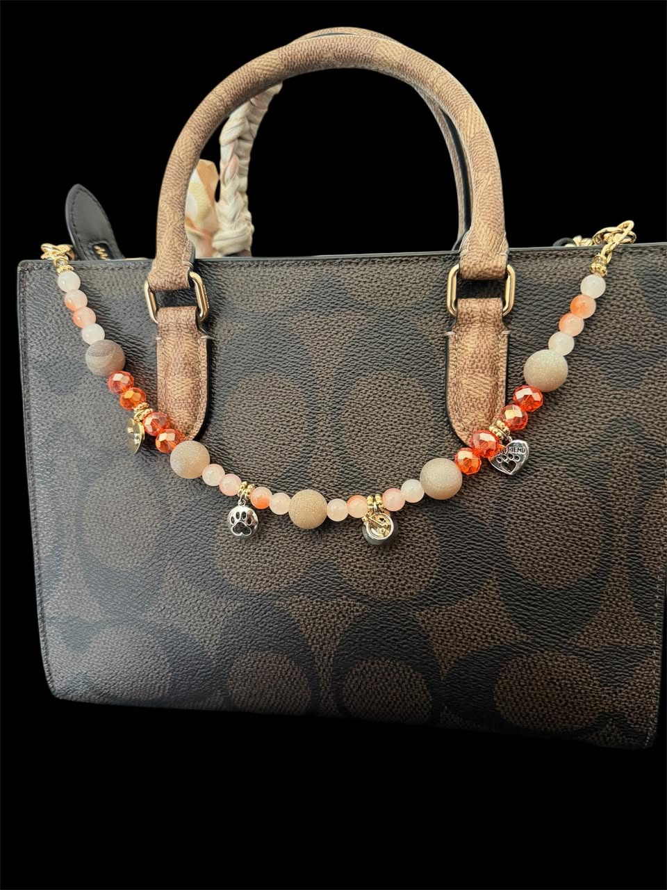Dog Jade Purse Chain