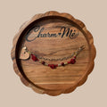 Red Rose Yellow Beaded Purse Chain