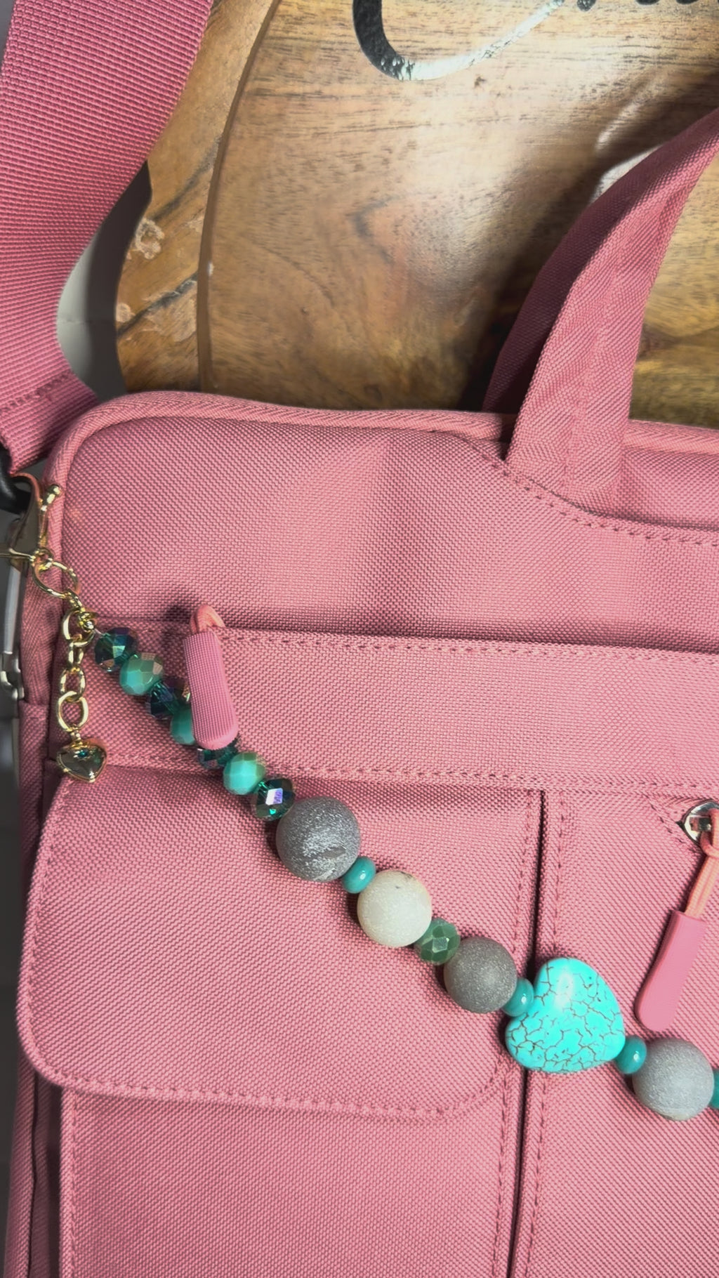 Turquoise Bag Chain